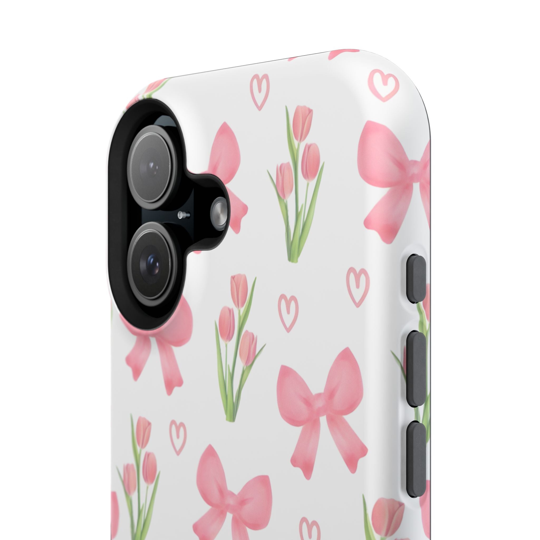 Floral Tough Phone Case, Cute Phone Cover, Gift for Her, Cell Phone Protector, Spring Accessories, Birthday Present, Trendy Design