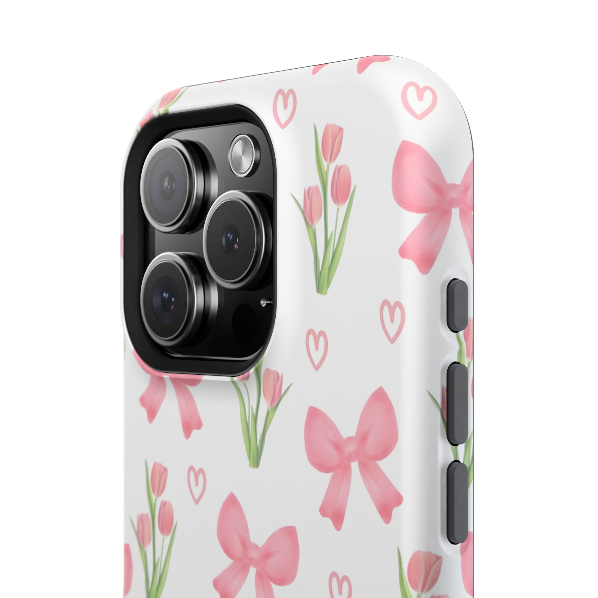 Floral Tough Phone Case, Cute Phone Cover, Gift for Her, Cell Phone Protector, Spring Accessories, Birthday Present, Trendy Design