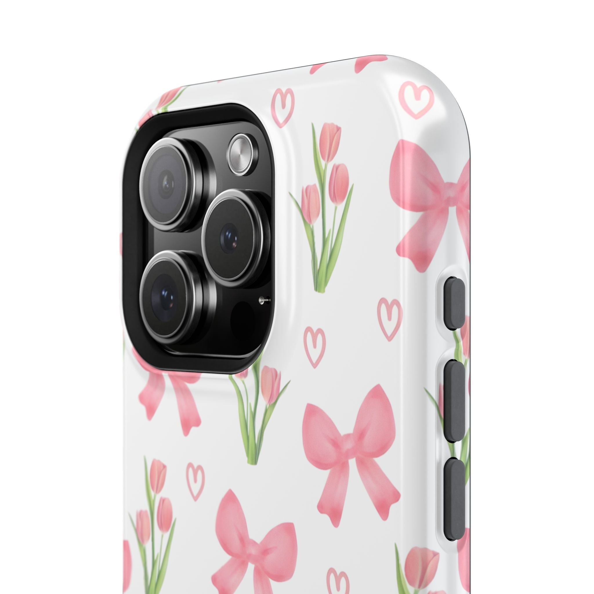 Floral Tough Phone Case, Cute Phone Cover, Gift for Her, Cell Phone Protector, Spring Accessories, Birthday Present, Trendy Design
